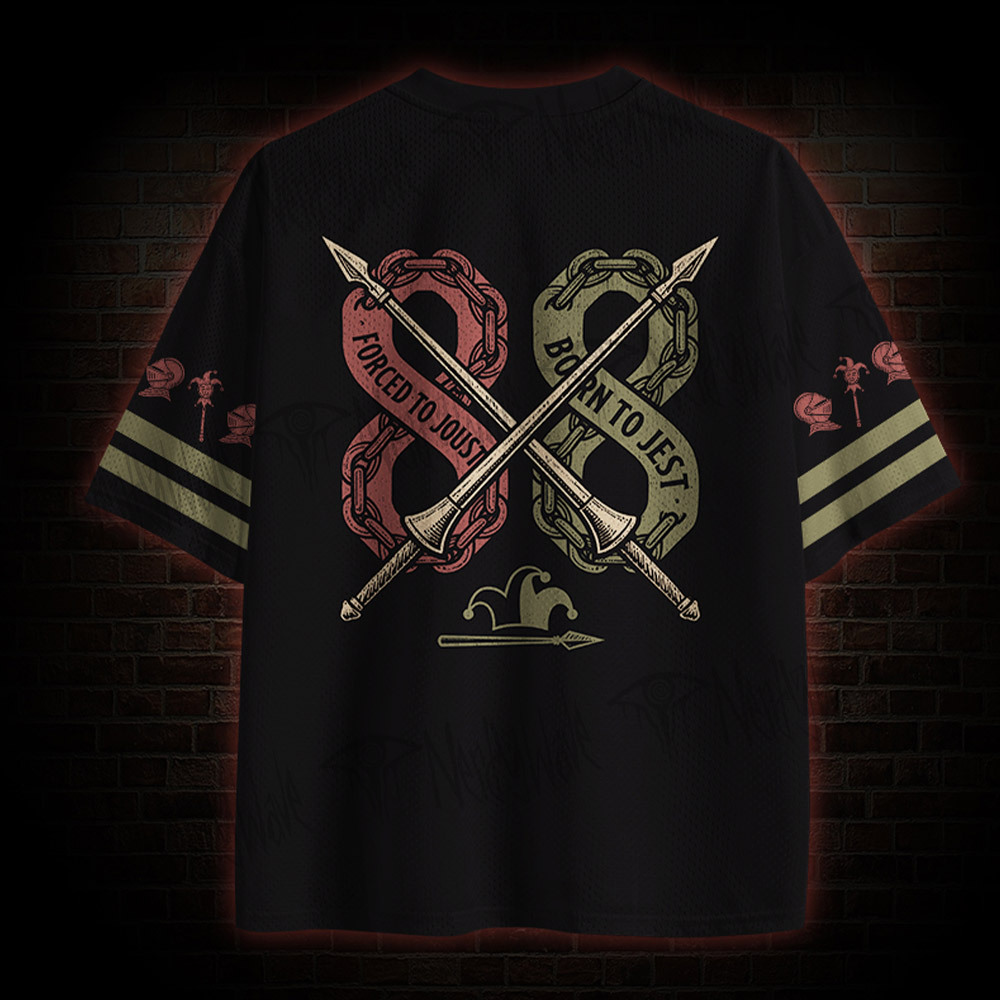 Born To Jest Forced To Joust Mesh Jersey