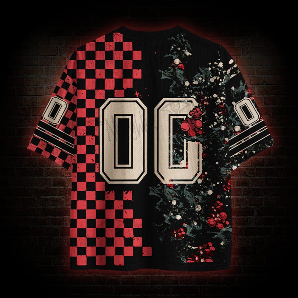 Skull Santa Mesh Jersey