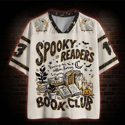 Spooky Readers Book Club Mesh Jersey