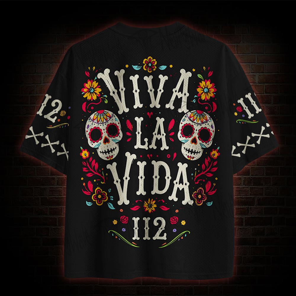 El Catrín Day Of The Dead Mesh Jersey