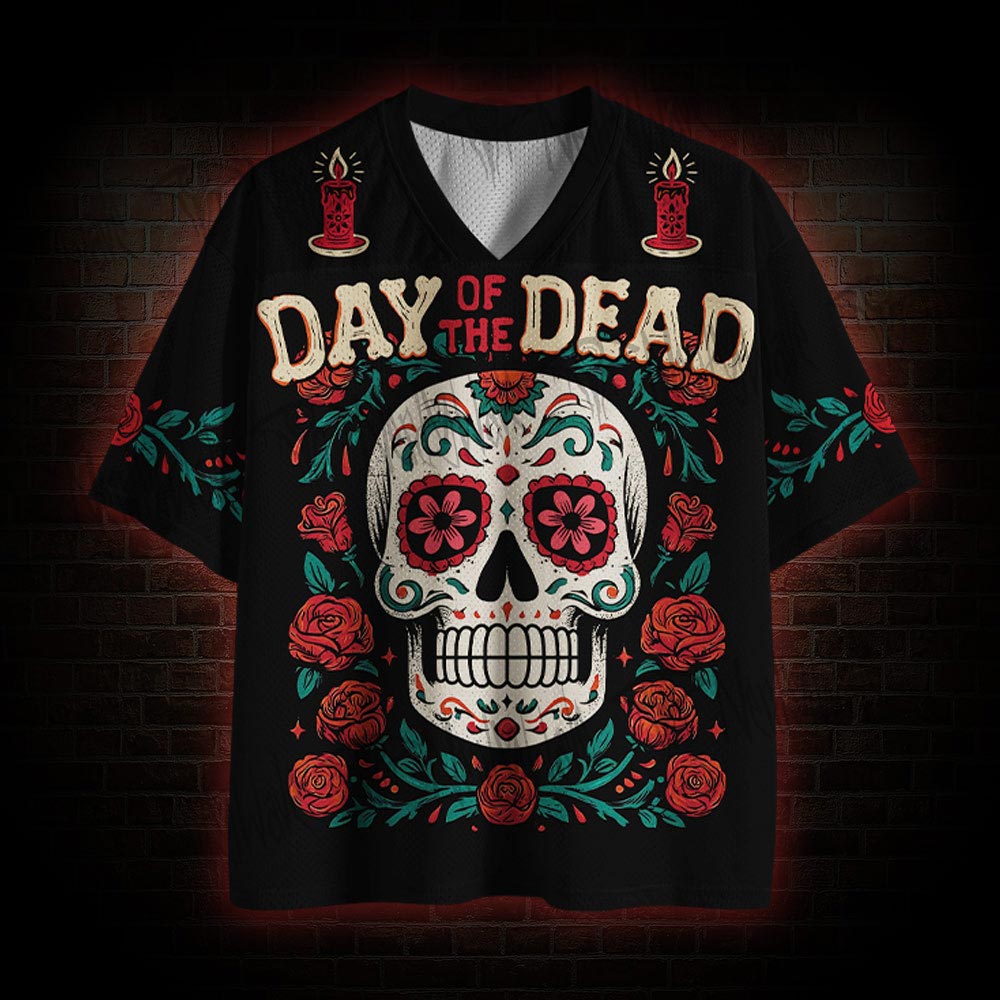 Day Of The Dead Mesh Jersey