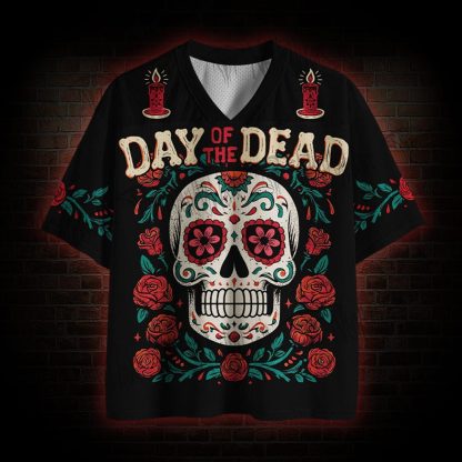 Day Of The Dead Mesh Jersey