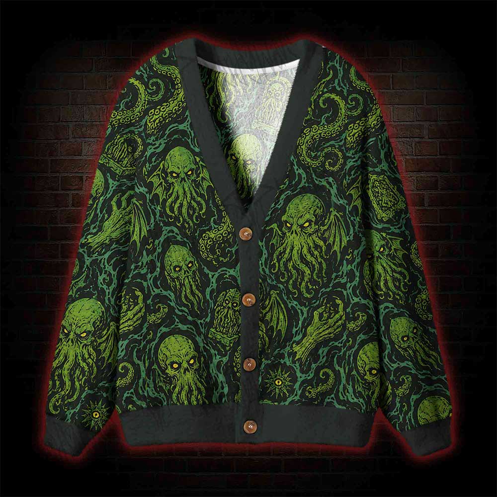 Cthulhu Mythos Cardigan Sweater