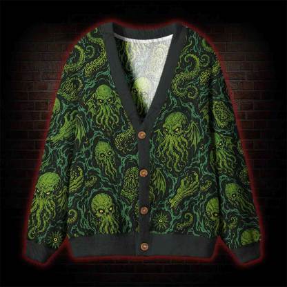 Cthulhu Mythos Cardigan Sweater