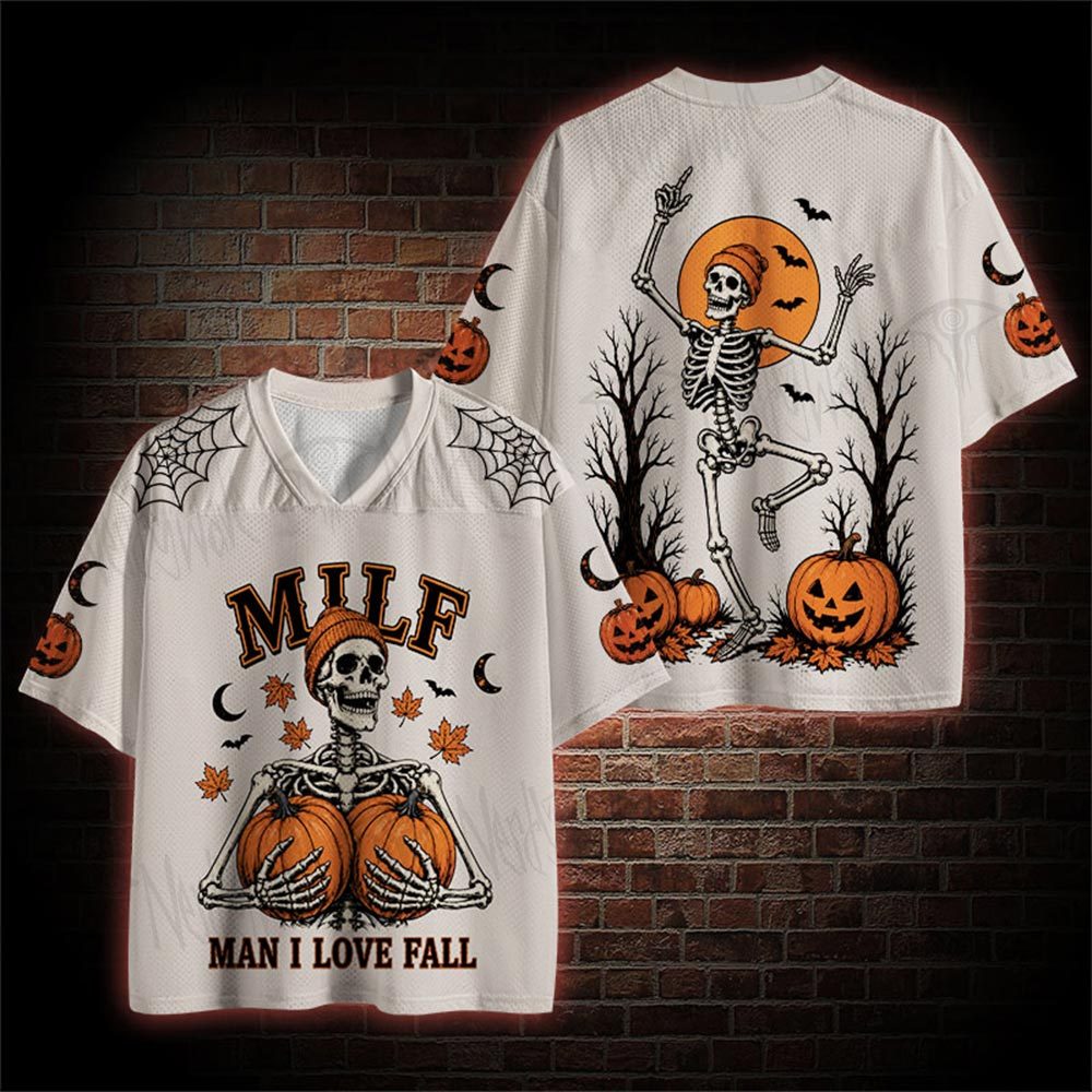 Man I Love Fall Mesh Jersey