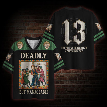 Deadly But Manageable Mesh Jersey