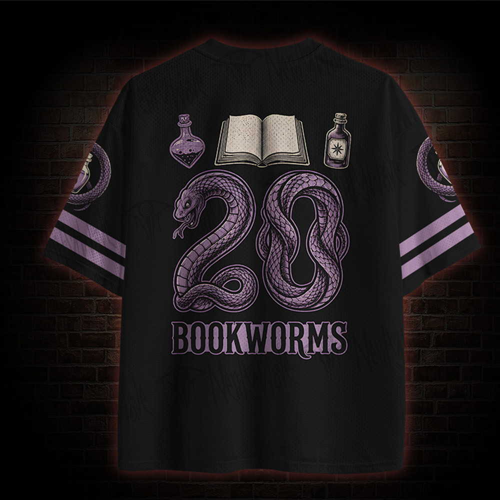 Nerdy Dirty Inked＆Curvy Mesh Jersey