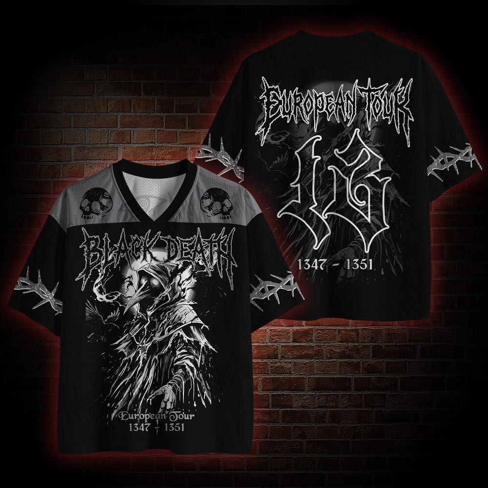 Black Death Mesh Jersey