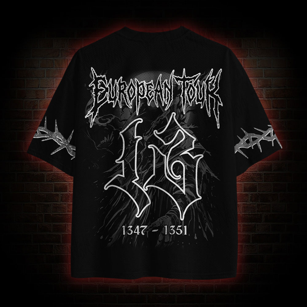 Black Death Mesh Jersey