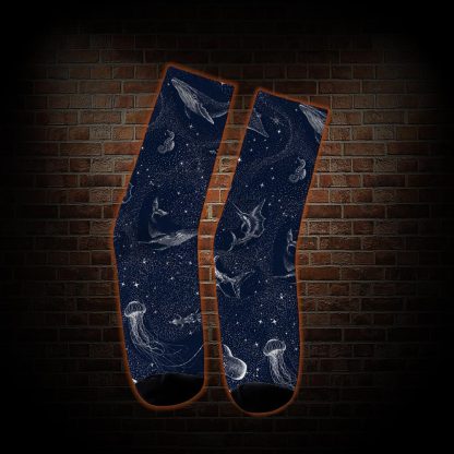 Deep Sea Jellyfish Socks