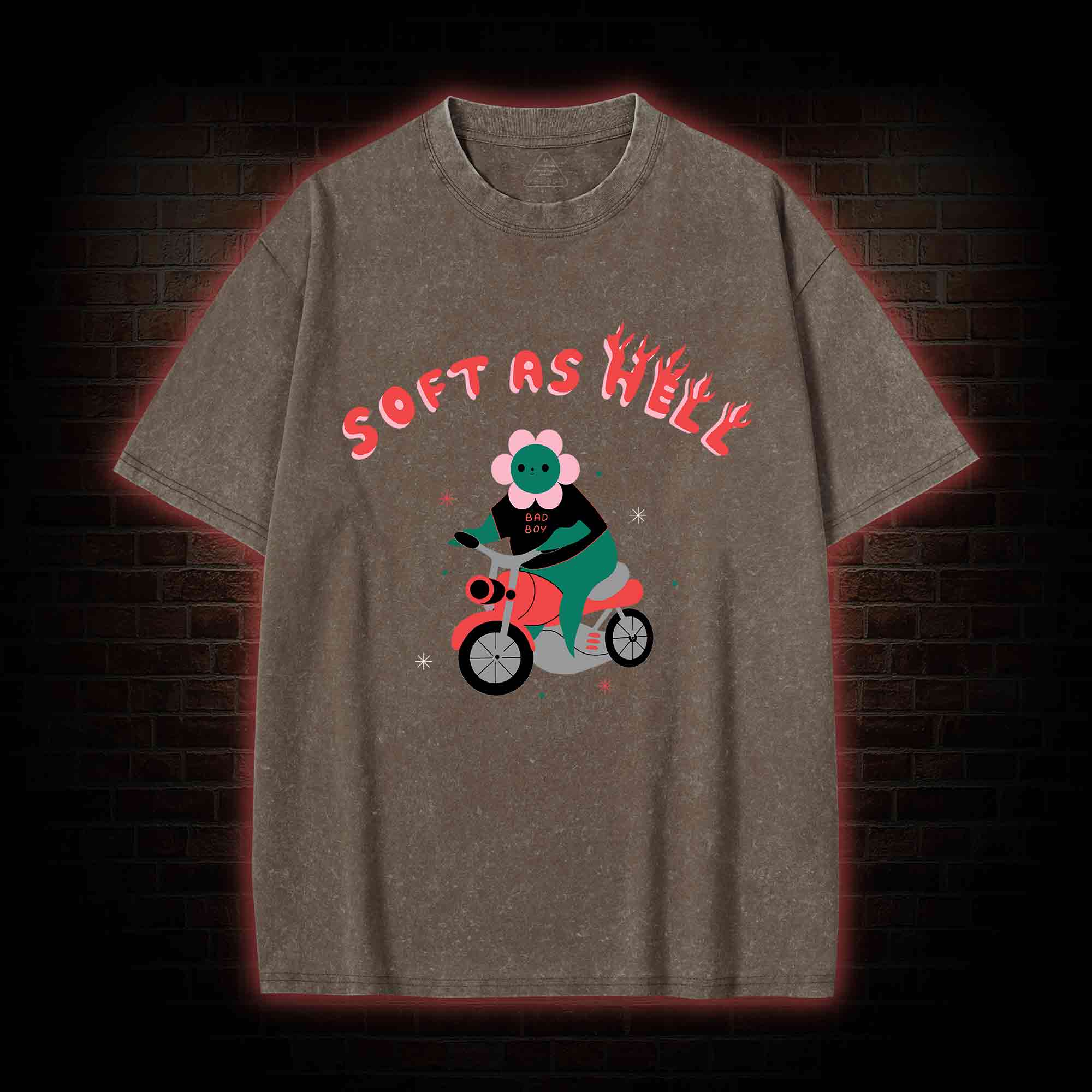 Soft As Hell Washed T-shirt