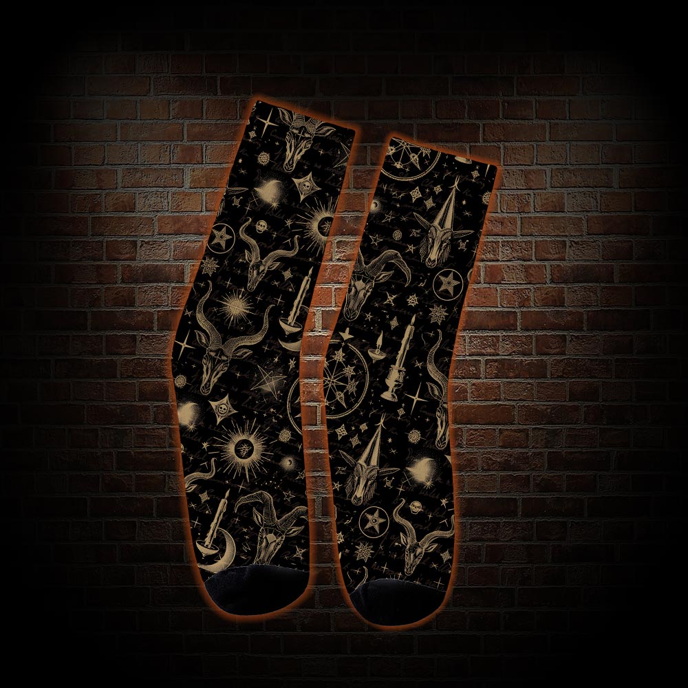 Baphomet Socks