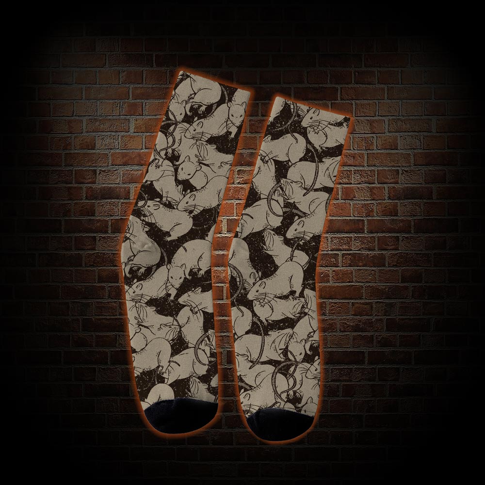 Black Death Socks