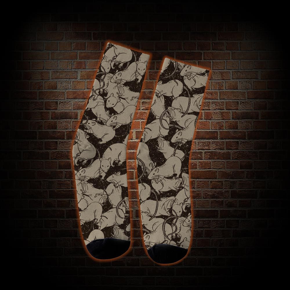 Black Death Socks