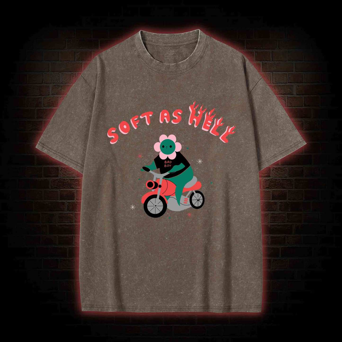 Soft As Hell Washed T-shirt