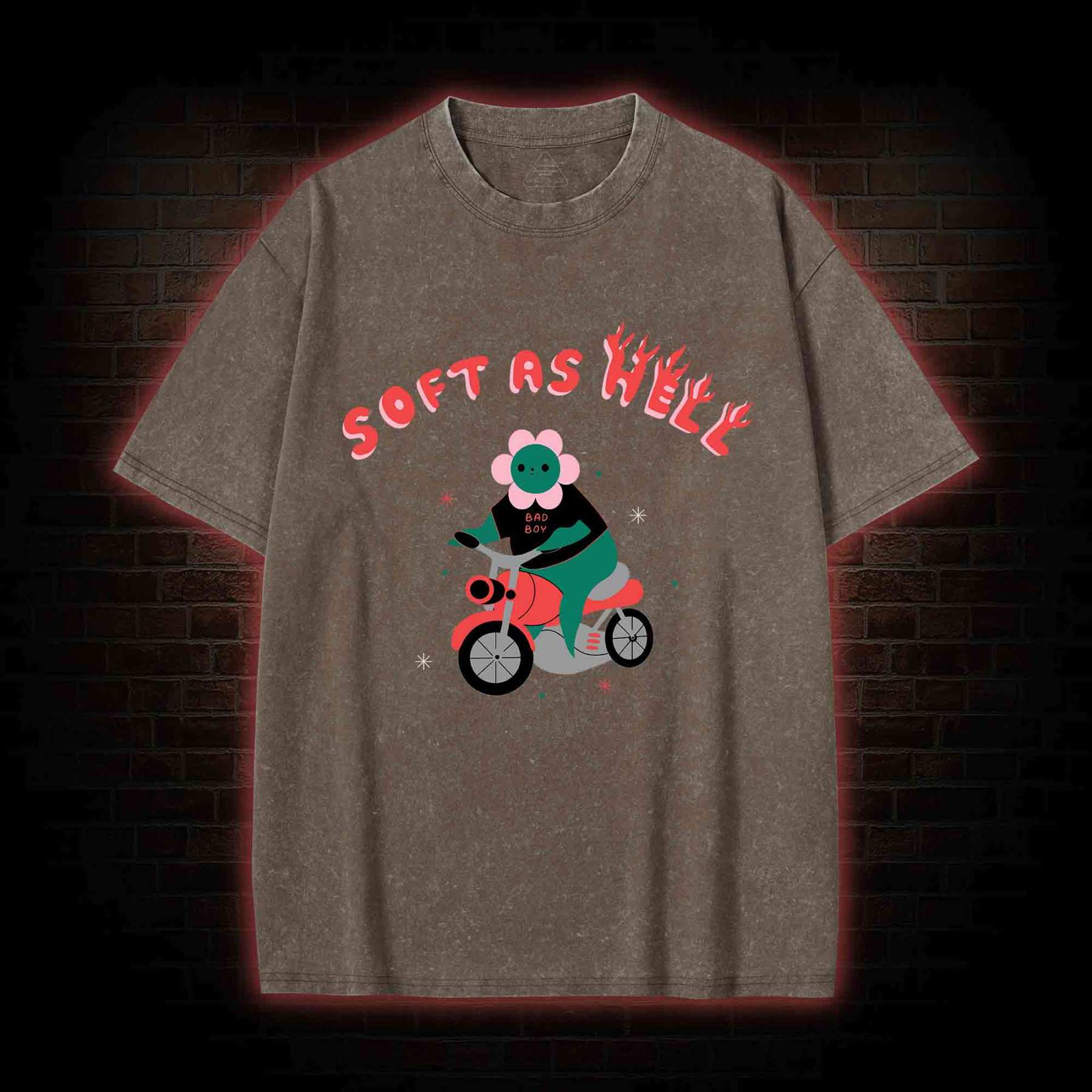 Soft As Hell Washed T-shirt