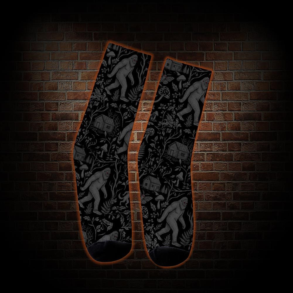 Cryptid Forest Socks