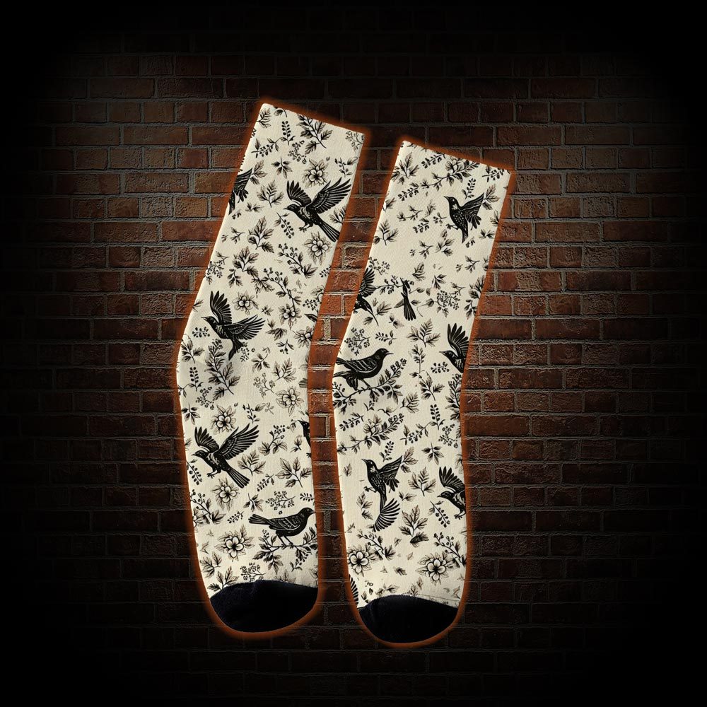 Raven's Meadow Socks