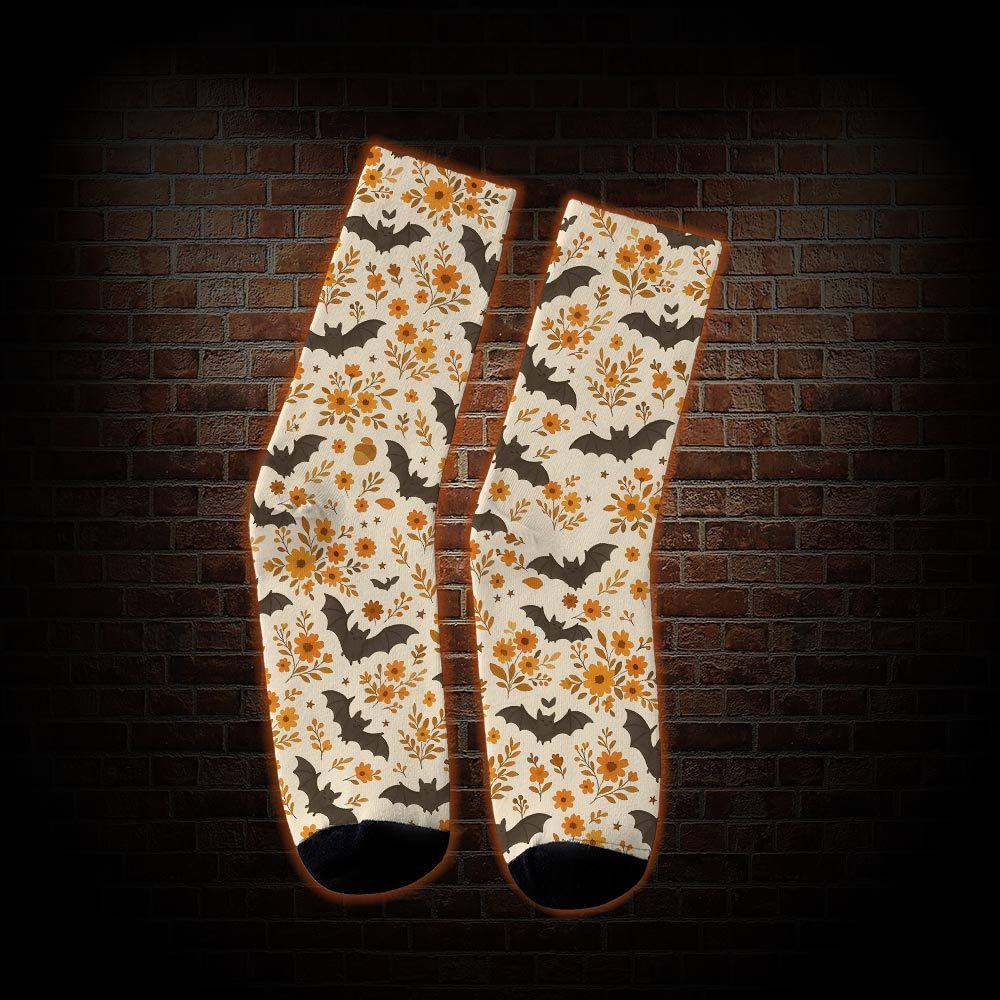 Batty Botanical Socks