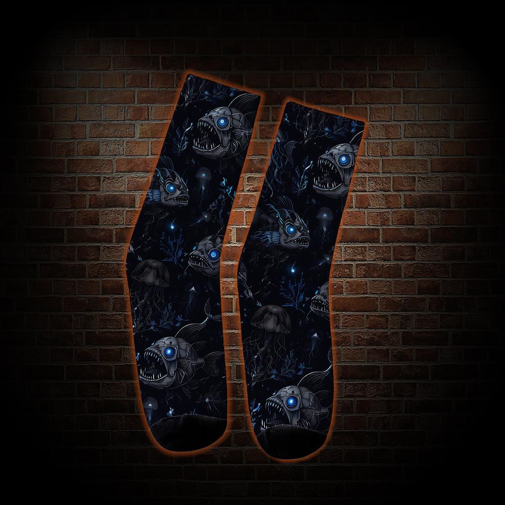 Abyssal Glow Socks