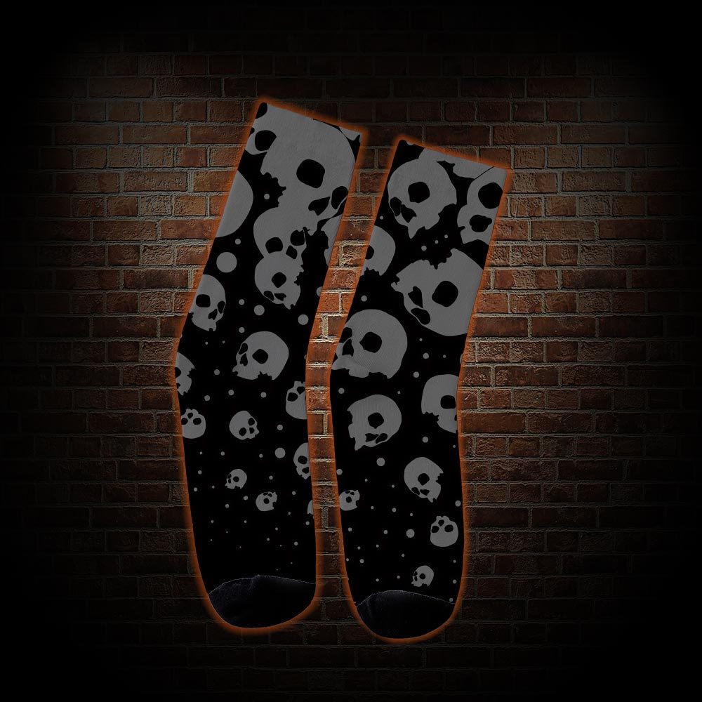 Skull Cascade Socks