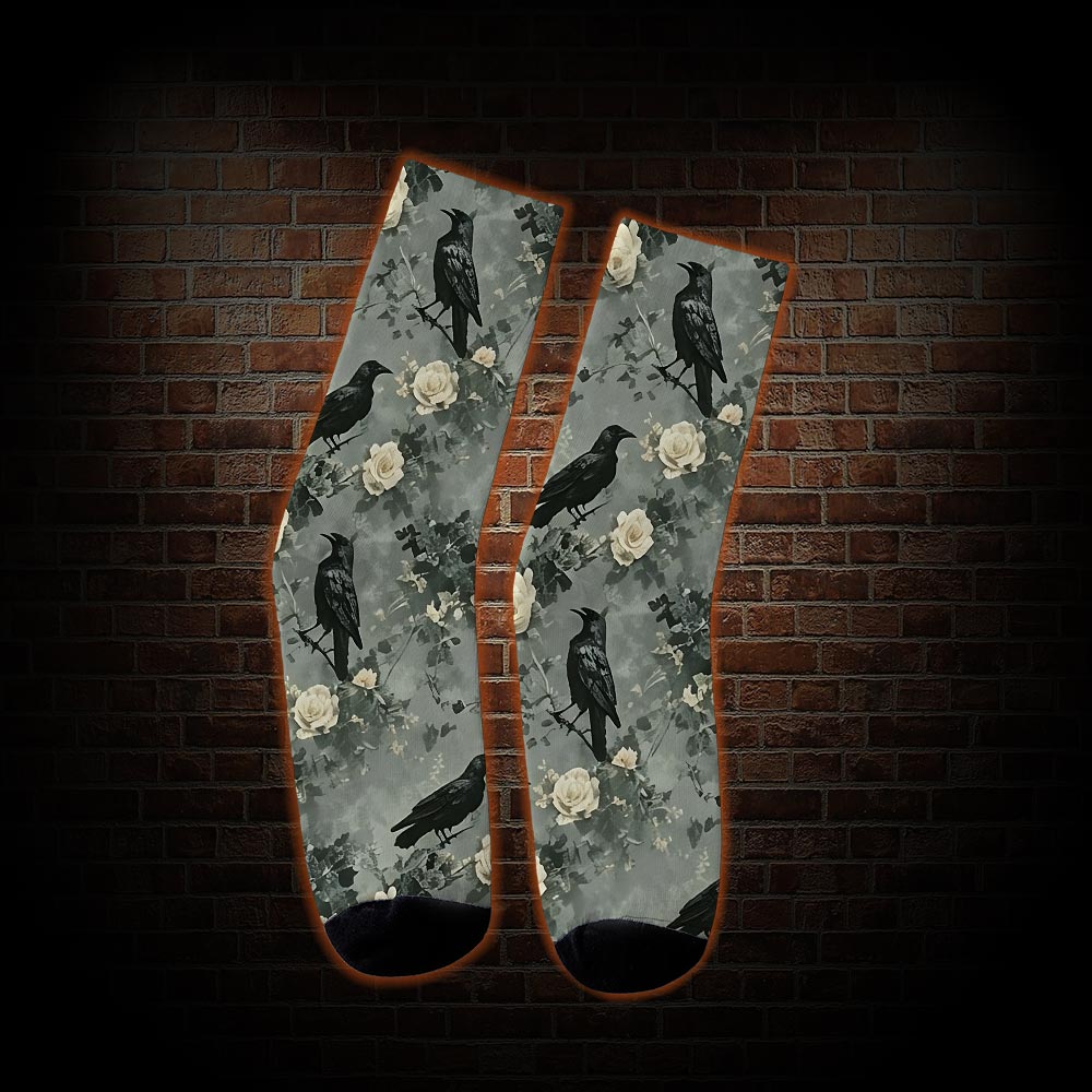 Raven's Requiem Socks