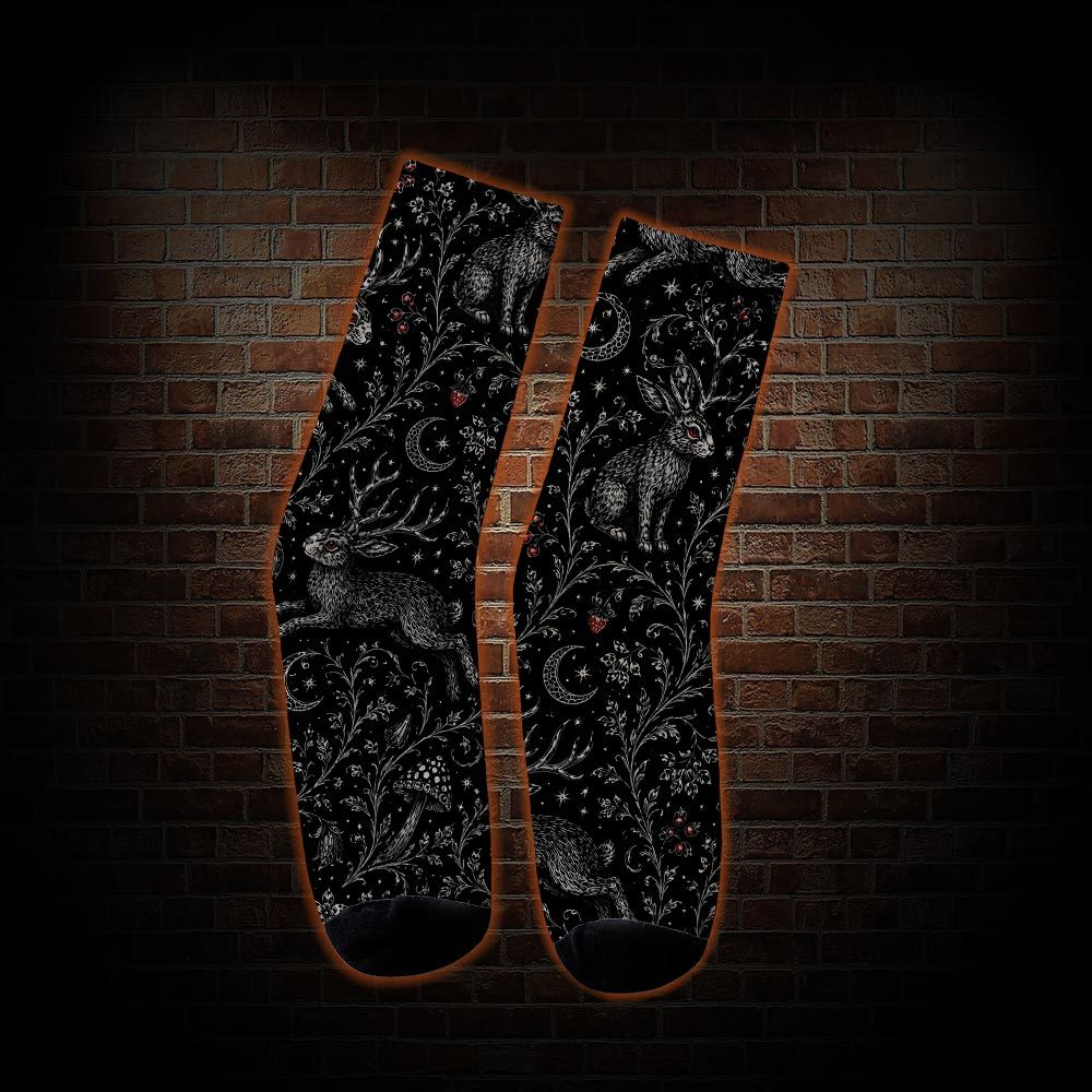 Crimson-eyed Lore Socks