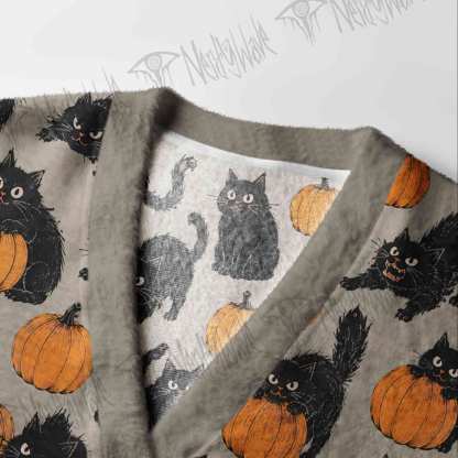 Cat Mischief Cardigan Sweater