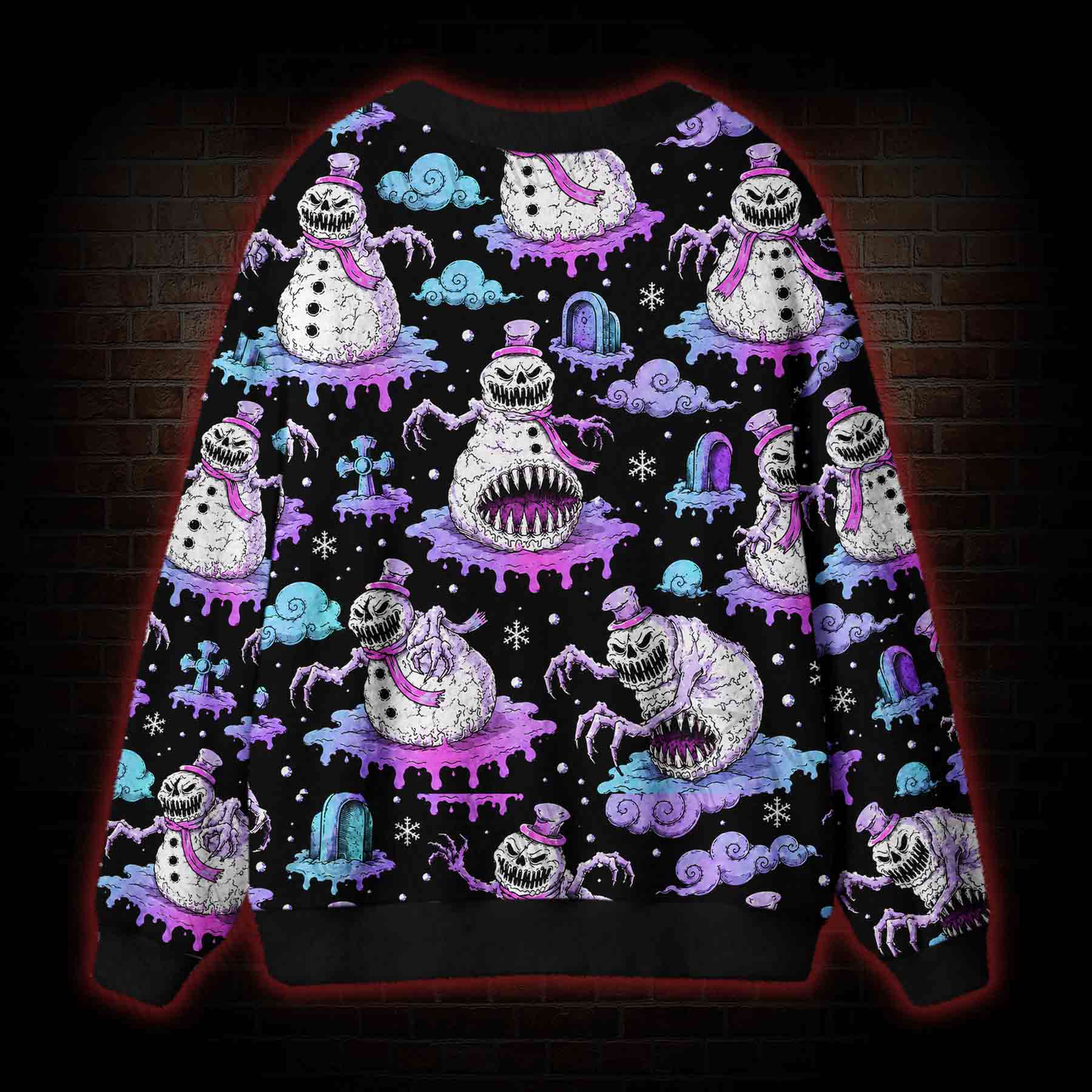 Sinister Snow Cardigan Sweater