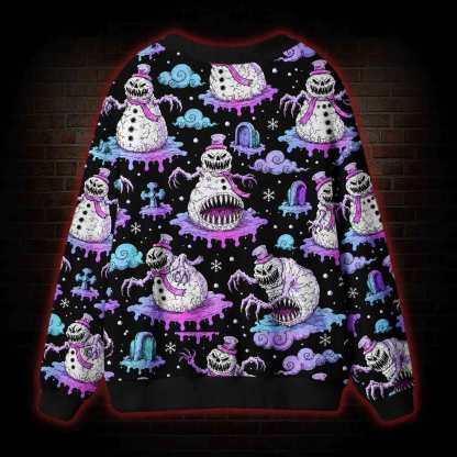 Sinister Snow Cardigan Sweater