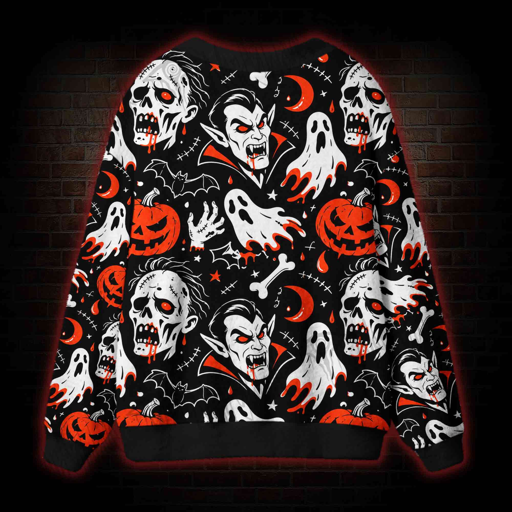 Graveyard Diner Cardigan Sweater