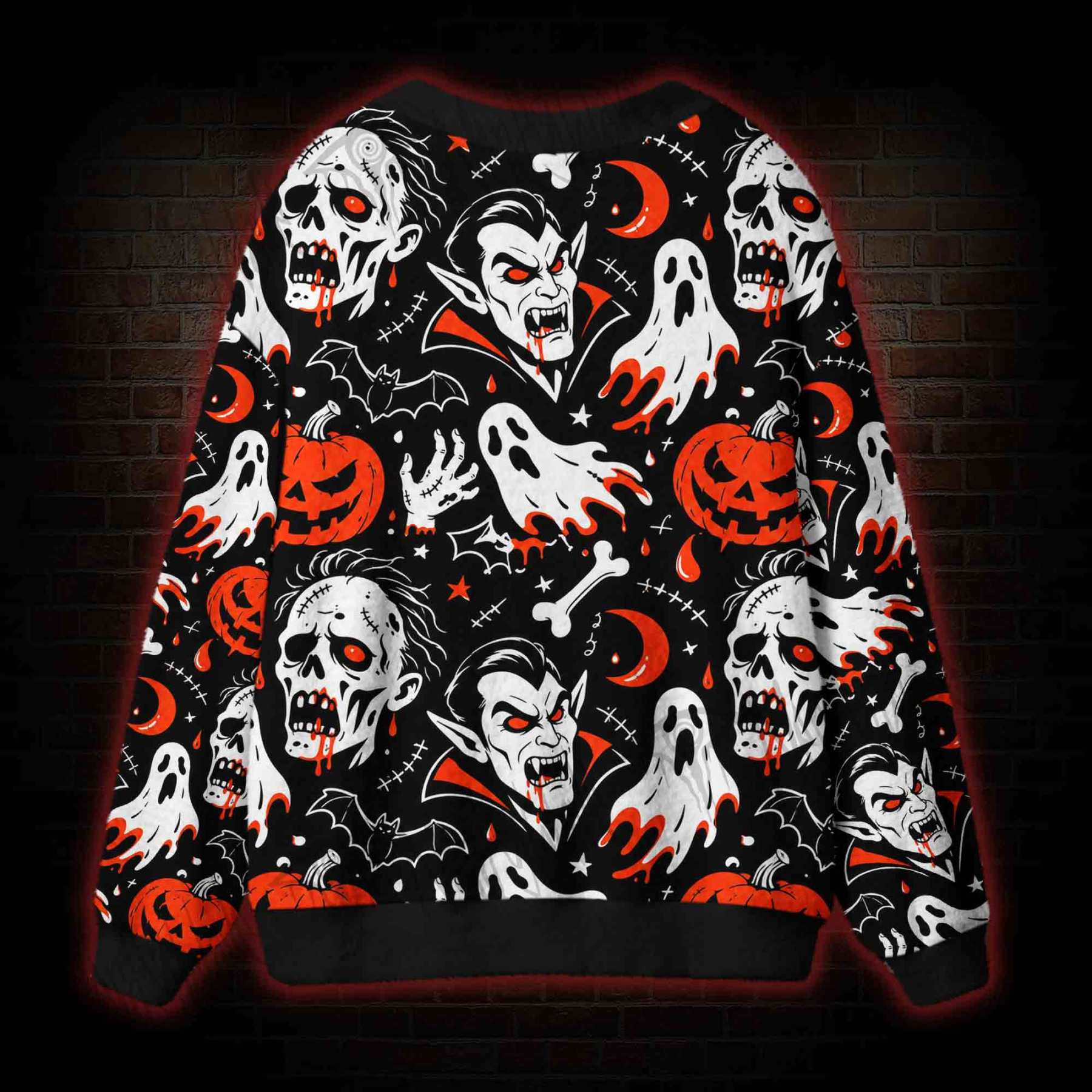 Graveyard Diner Cardigan Sweater