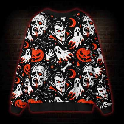 Graveyard Diner Cardigan Sweater