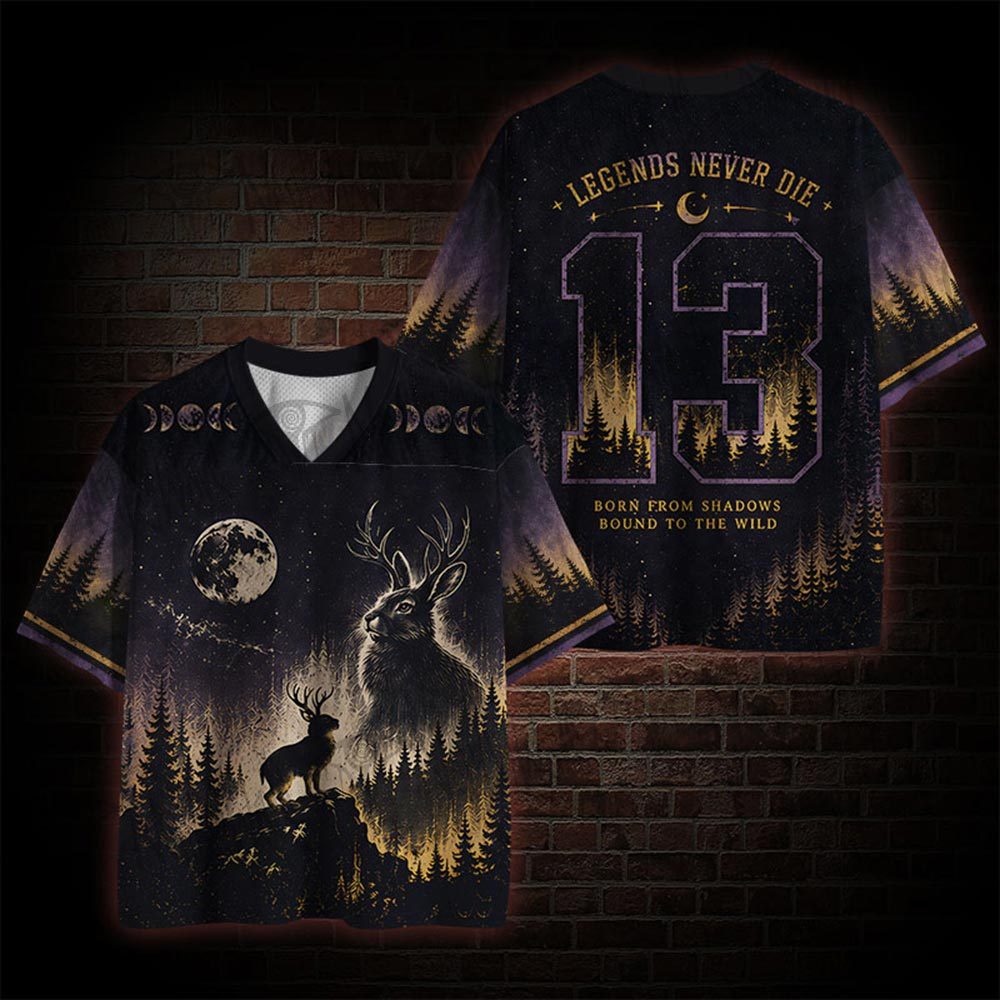 Born from Shadows Bound to the Wild Mesh Jersey