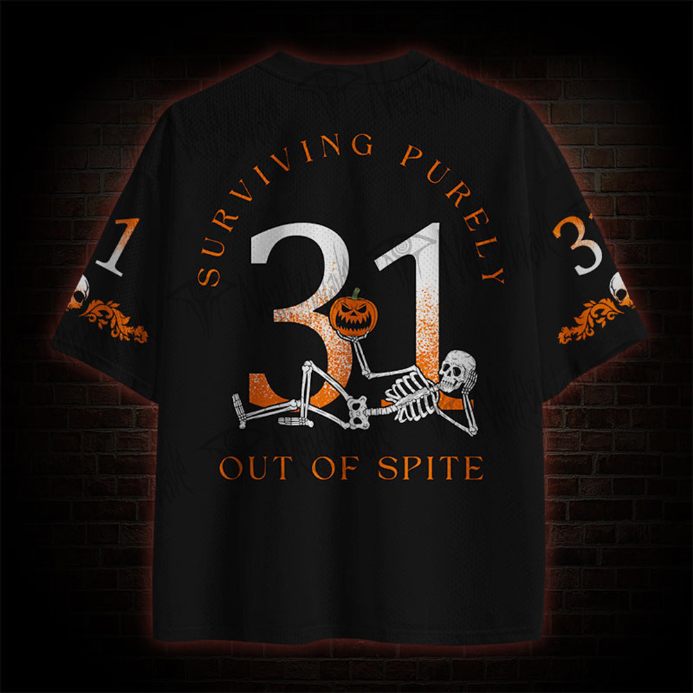 Surviving Purely Out of Spite Mesh Jersey