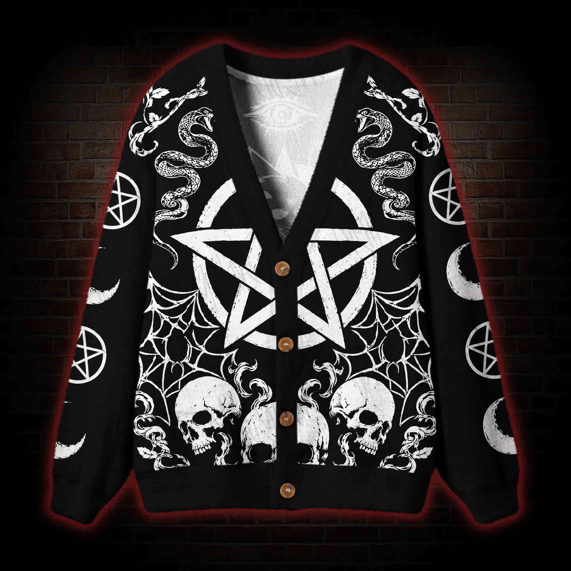 Witch's Familiar Cardigan Sweater