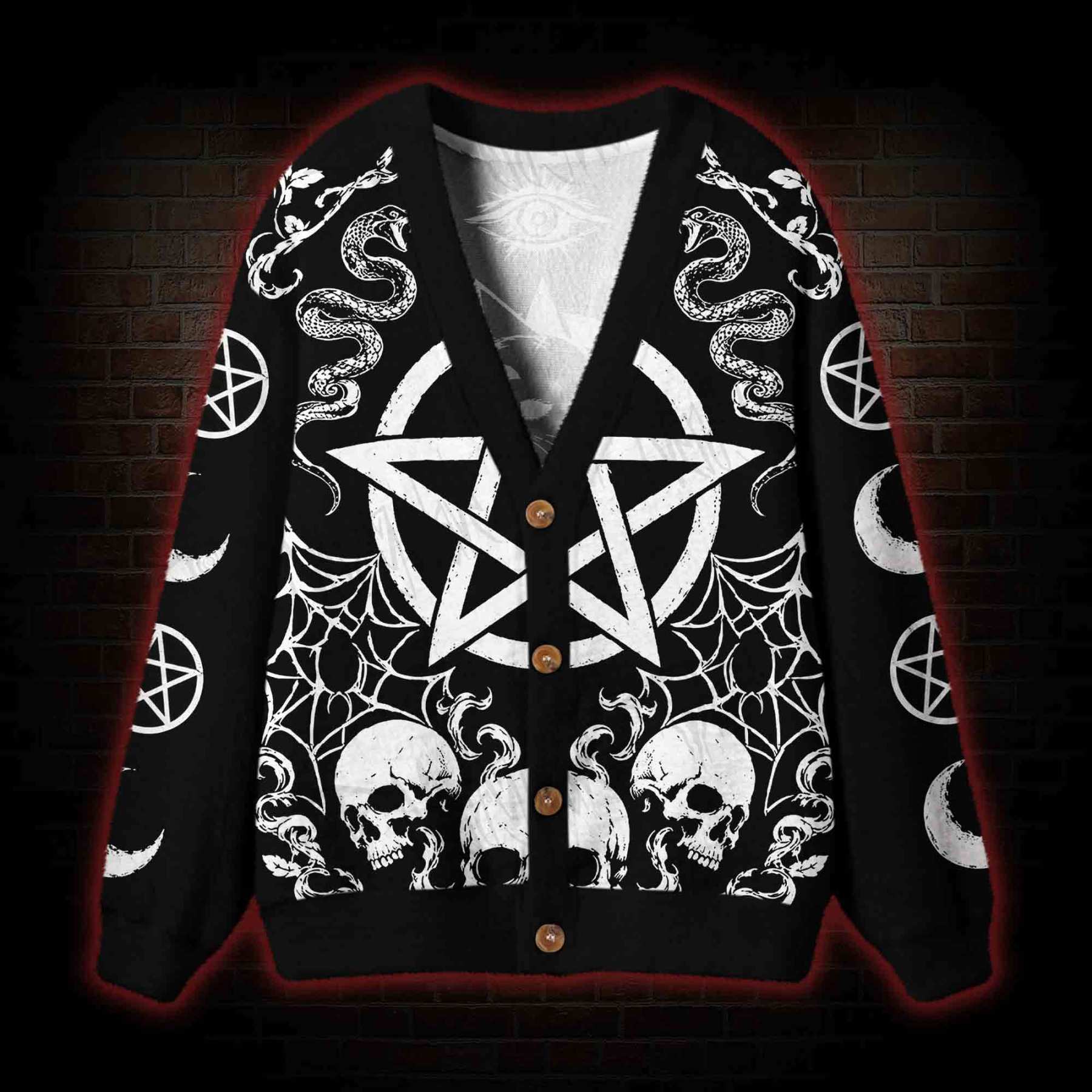 Witch's Familiar Cardigan Sweater