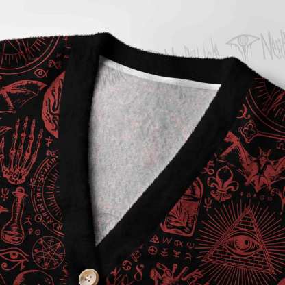 Occultism Women's Cardigan Sweater