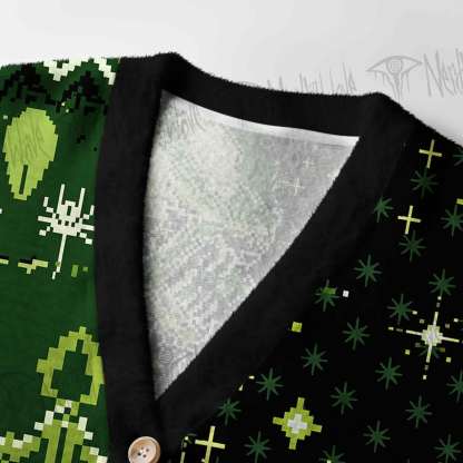 Alien in Space Women's Cardigan Sweater