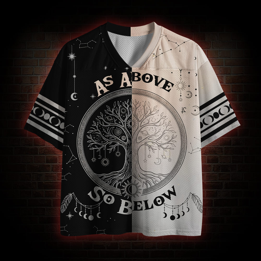 As Above So Below Occult Mesh Jersey