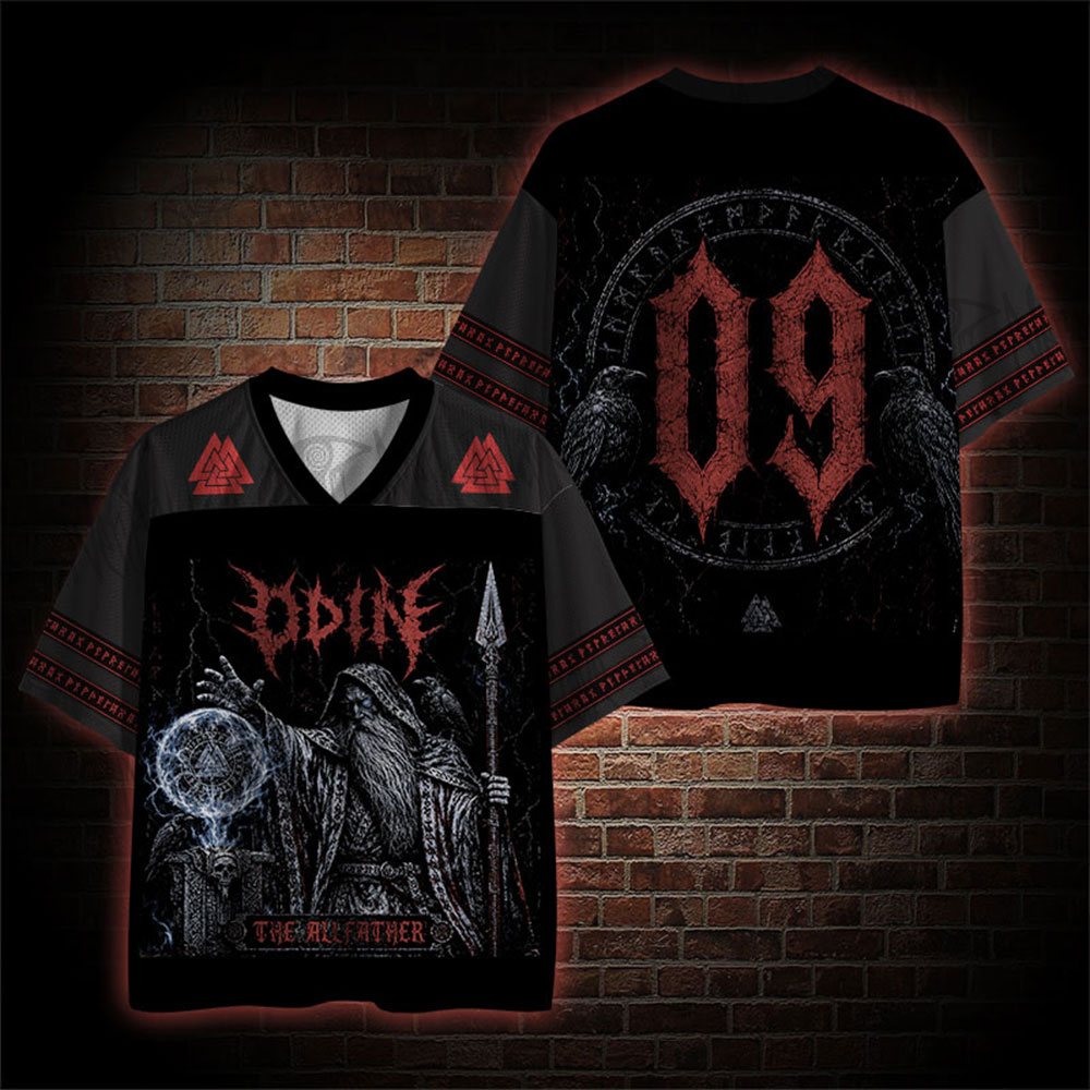 The Allfather Odin Wrath of Asgard Mesh Jersey