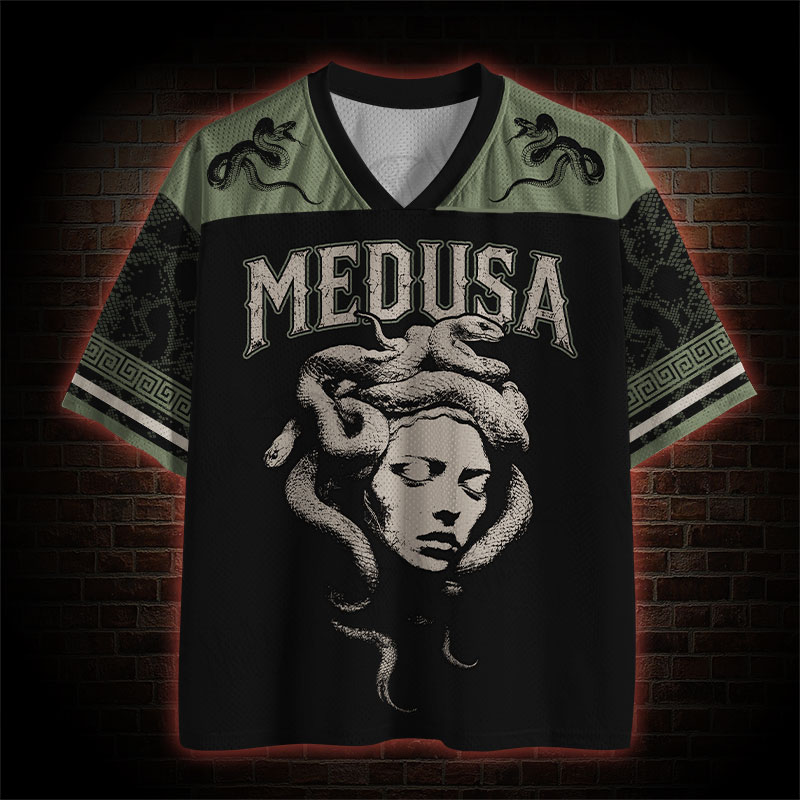 Medusa Don't Look Back Mesh Jersey