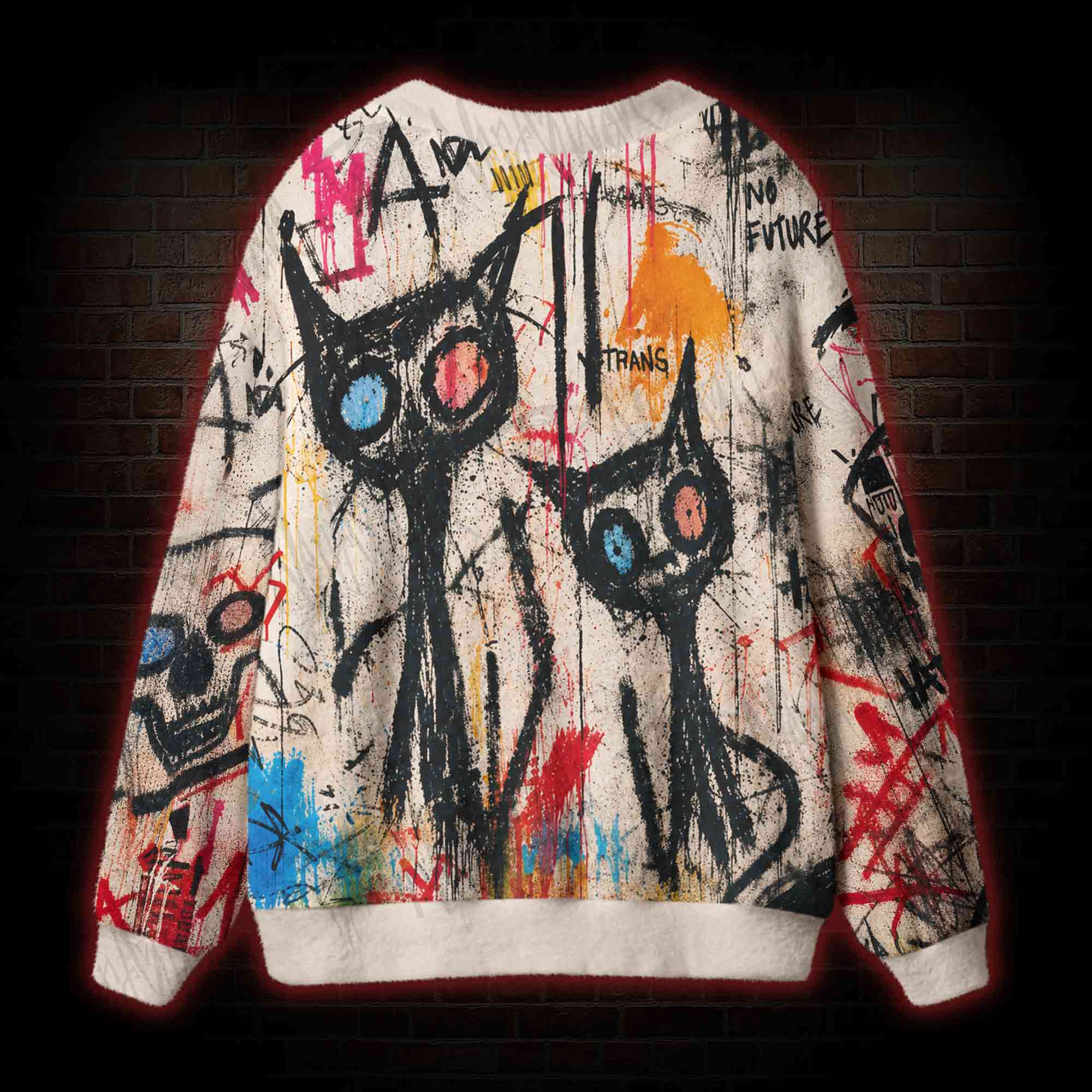 Vandalized Soul Cardigan Sweater