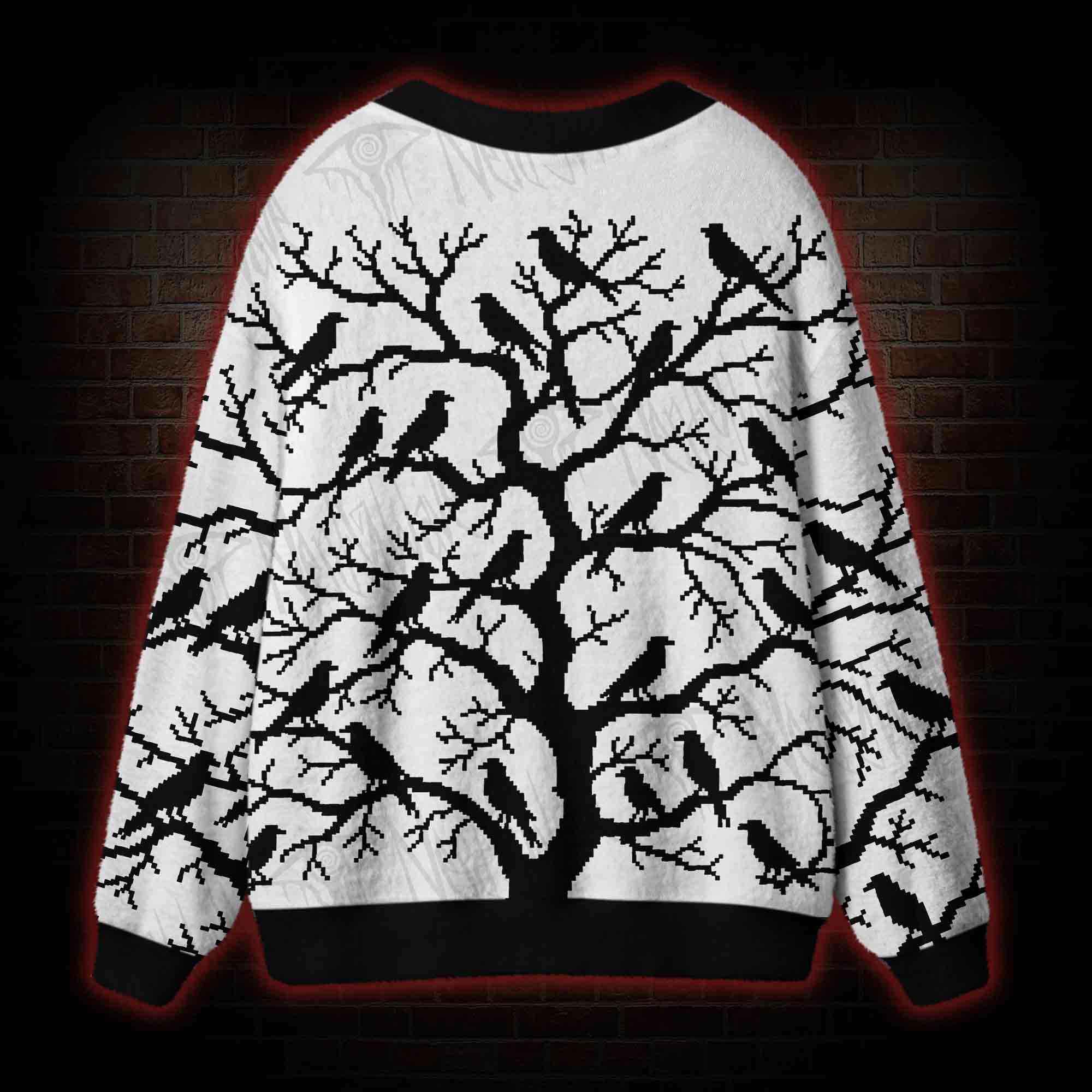 Crows of the Witchwood Cardigan Sweater