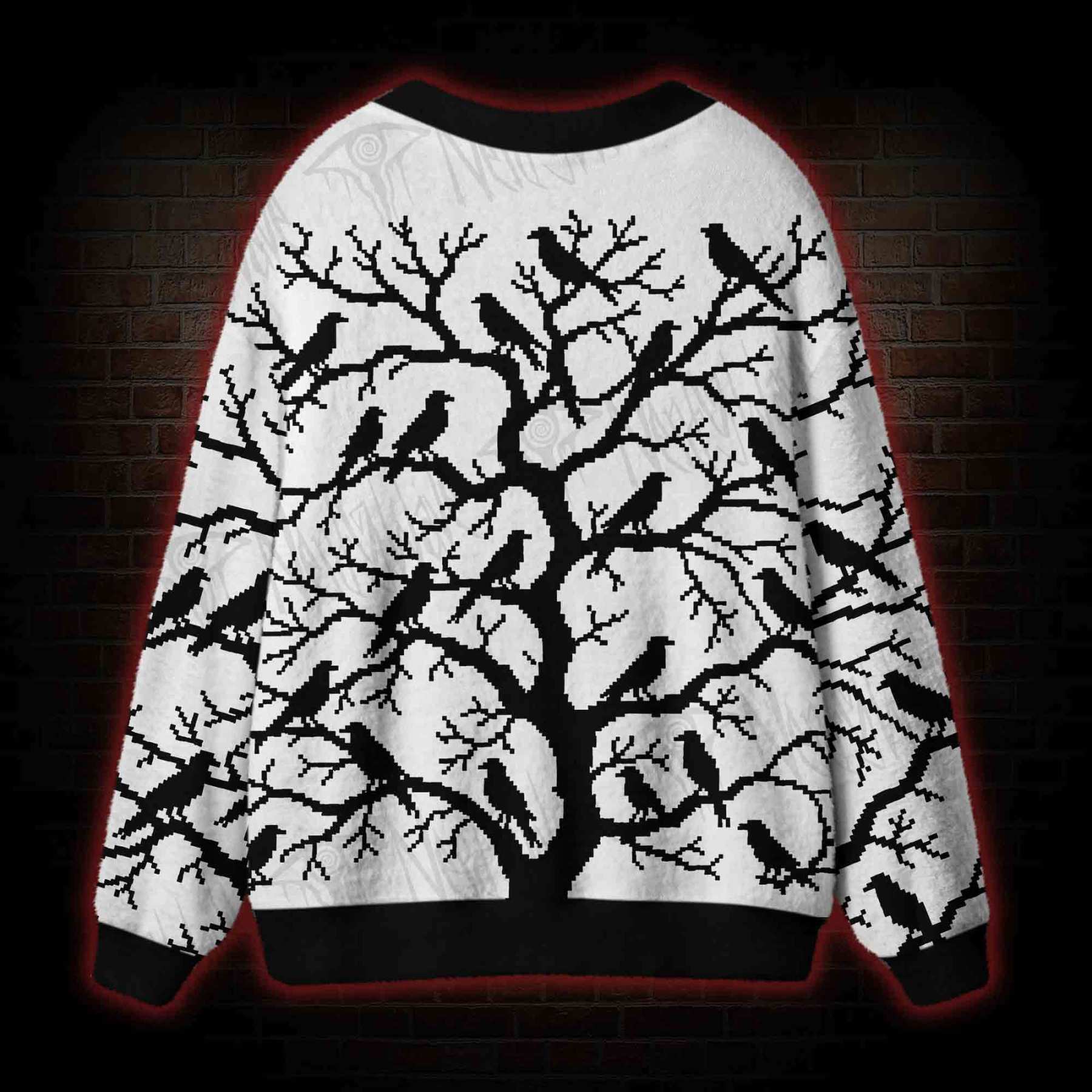 Crows of the Witchwood Cardigan Sweater