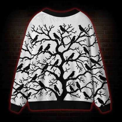 Crows of the Witchwood Cardigan Sweater