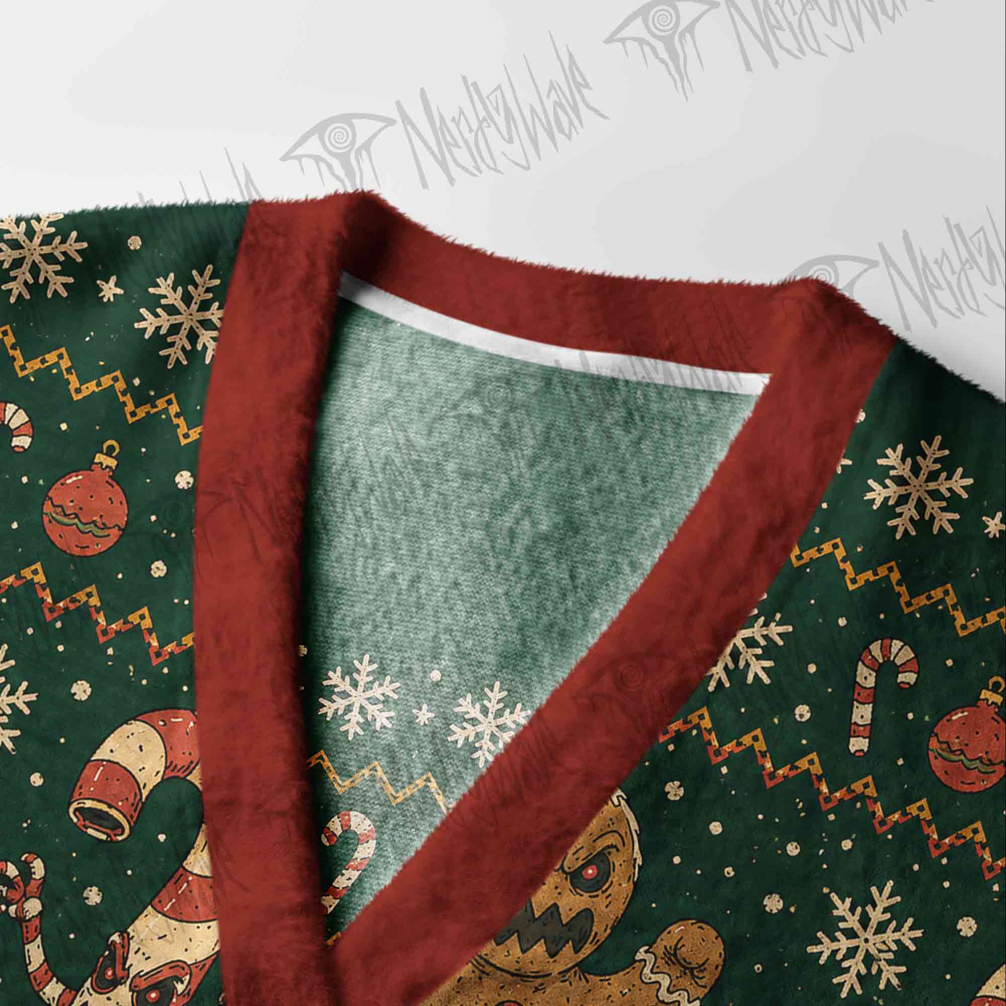Not So Silent Night Cardigan Sweater