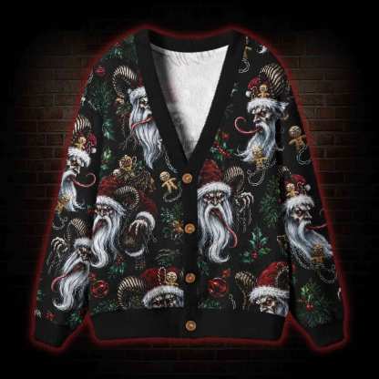 Krampus's Carnage Cardigan Sweater