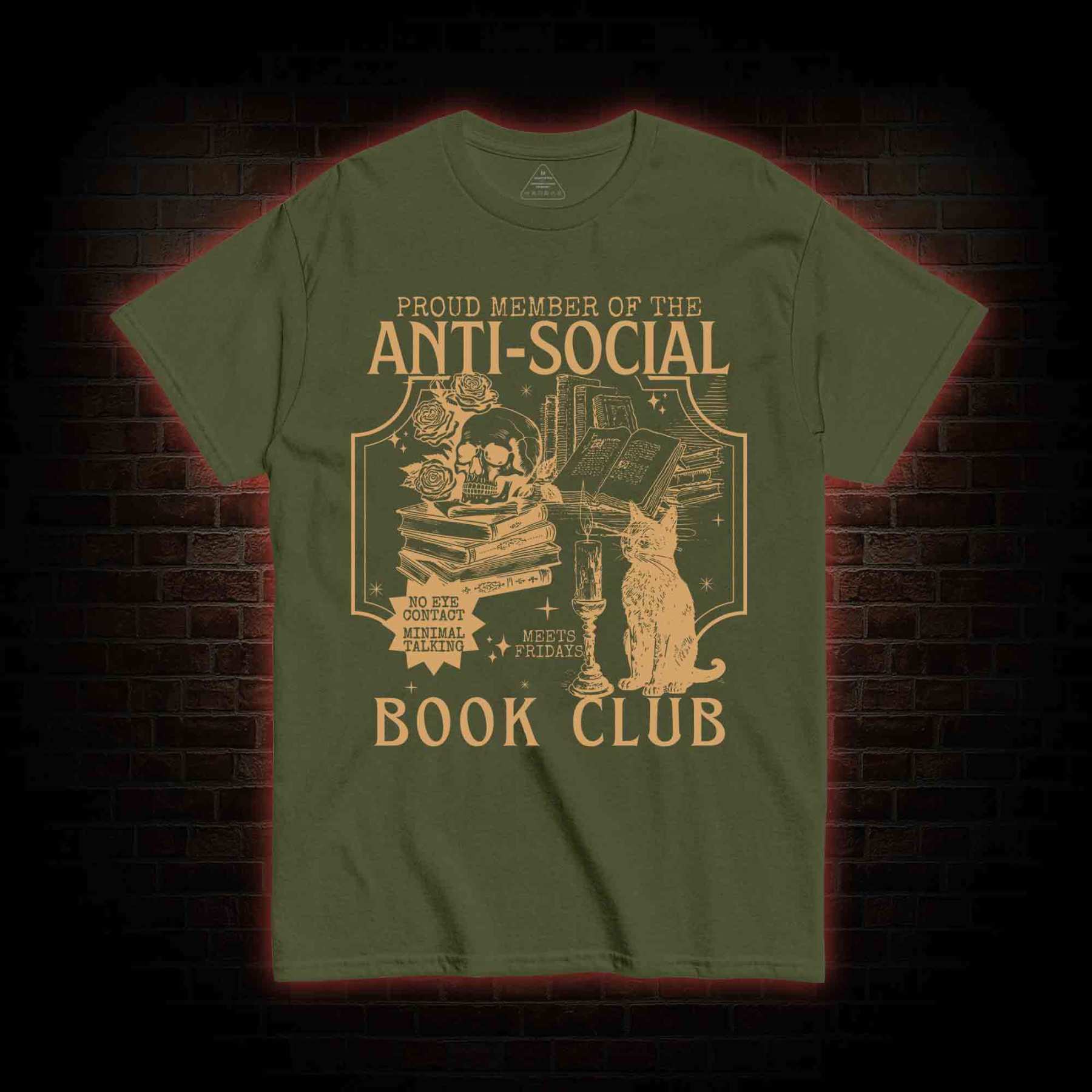 Anti-Social Book Club T-shirt