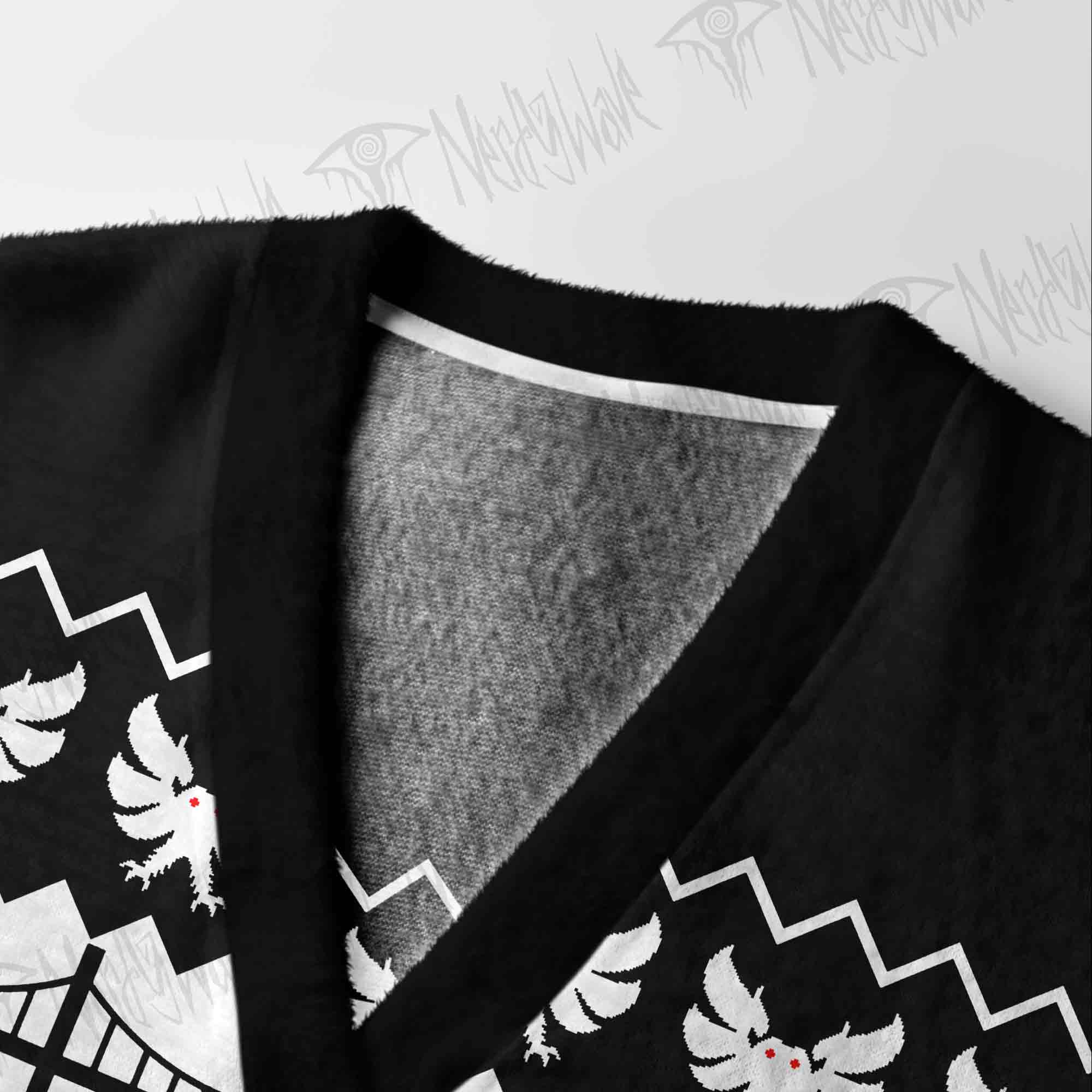 Mothman Cardigan Sweater